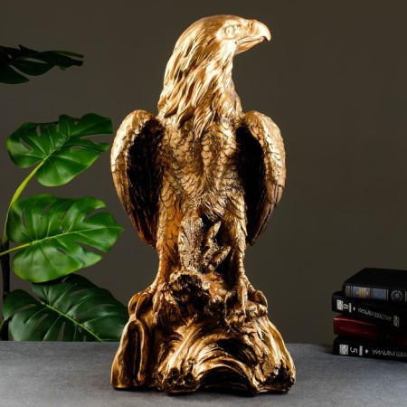 Piggy bank "Eagle" bronze, 63cm-1