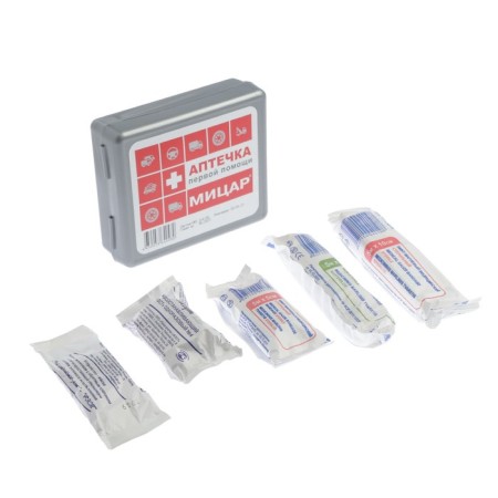 Automobile first -aid kit No. 1 "Mitsar" Road, case mini