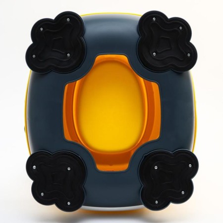 Children's pot "Tigerok", yellow color-5