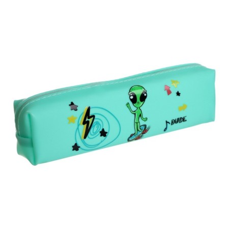 School Penal on the zipper "Alien", mix-1