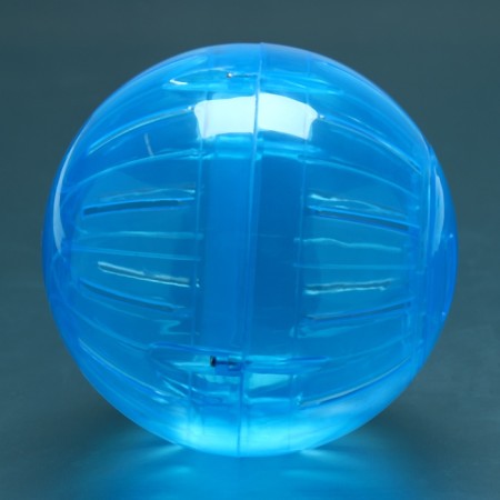 A ball for rodents on a metal base, 12 cm, blue-8