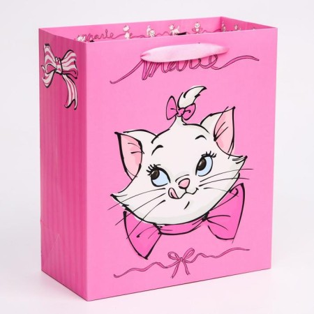 Laminated vertical package, 23 x 27 x 11.5 cm "marie", cats aristocrats
