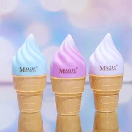Lip balm "Ice Cream in a glass", mix-2