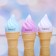 Lip balm "Ice Cream in a glass", mix