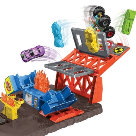 Game set "Autotrek. Station for tricks ", Hot Wheels, 5 elements-4