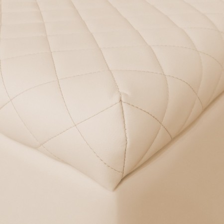 Puff with Vega lid, 430x480x430, beige-3
