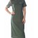 Women's dress W.W.F.H., size 44, Khaki color