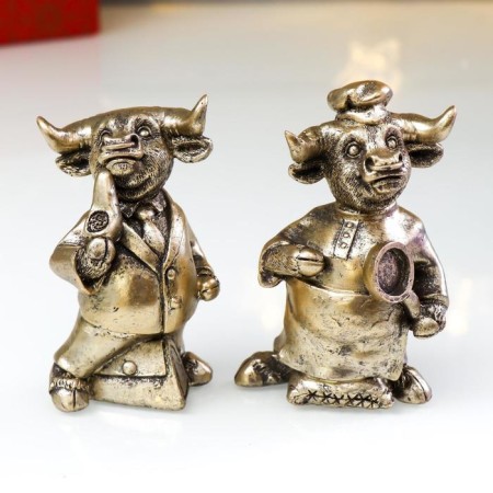 Souvenir Polystone "Buylvil Cook/Businessman" MIX 10x4x7 cm