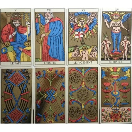 Golden Marseille Tarot (maps). Angelis R.-2
