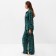 New Year. PAZHAMA Women's KAFTAN Green Mood, size52-54