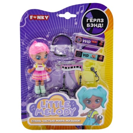 Set of game Funky Toys "Puppet Adele", with musical accessories-1