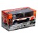 Metal jeep "pickup", doors, inertia, 1:36, light and sound, black color open