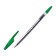 Ballpoint handle Erich Krause R-301 Classic Stick, Node 1.0 mm, green ink, letter line 2000 meters, barcode on the handle