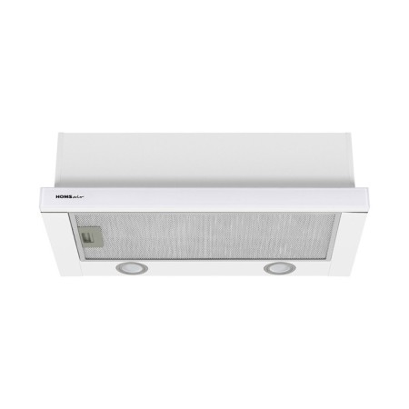 Kitchen hood Homsair Flat 60 Glass, 20 m2, 2 modes, white-2