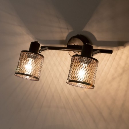 Sconces Citilux "Robin" CL535625, 35x25 cm, 2x40W, E14, brown color-10
