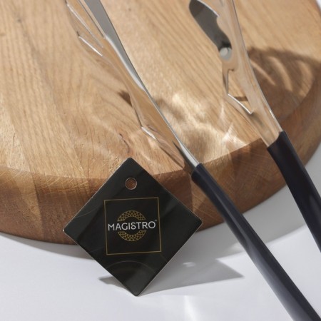 Kitchen -kitchens Magistro iconic, stainless steel, black color-3