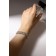 Bracelet with rhinestones "shine" chain, white color in silver, l = 18 cm