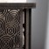 Salt lamp "Central circles" E14 15W 1 kg