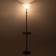 Taleser "Prince" with a table 1x15W E27 Model: BR 01042 Black/Transparent