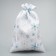 Bag gift canvas "New Year's miracle", snowflakes, 20 x 30 cm +/- 1.5 cm, New Year