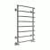 Terminus water heated towel rail "Standard" P8, 500x800 mm, lower connection, chromium