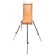 A sketch box with telescopic legs, 400 x 250 x 75 mm, under a beech, canvas 70, metal legs