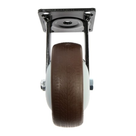 Wheel for transport carts of the tundra, D = 150 mm, on the predpart, TPR coating-2