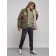 Winter male jacket, size 54, khaki color