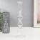 Glass of Glass for 1 candle "Aesthetics - two balls" Transparent 27x8.5x8.5 cm