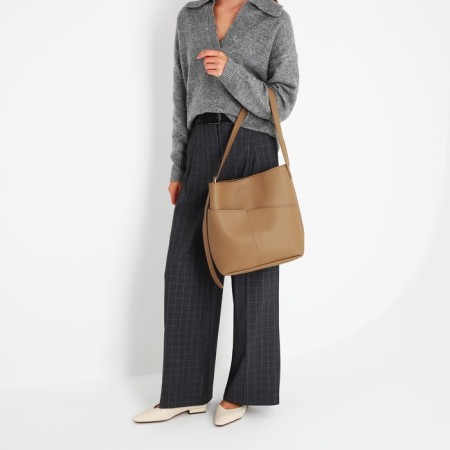 Bag Female Tout on Magnet, Beige Color-7