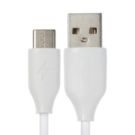 EXPLOYD EX-Z-1425, 2 USB, 2.4 A, Type-C cable, 1 m, white.-2