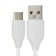 EXPLOYD EX-Z-1425, 2 USB, 2.4 A, Type-C cable, 1 m, white.