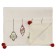 The Essential New Year path, with embroidery, size 45x150 cm