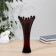 Vase "Coral" H 380 mm. From manganese glass (without decor)