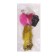 Fluffy on the pendant "Cutie" 4.5 x 4.5 x 12.5 cm, color mix