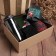 Gift set "Bad Santa" blankets, socks, gloves, thermostatic