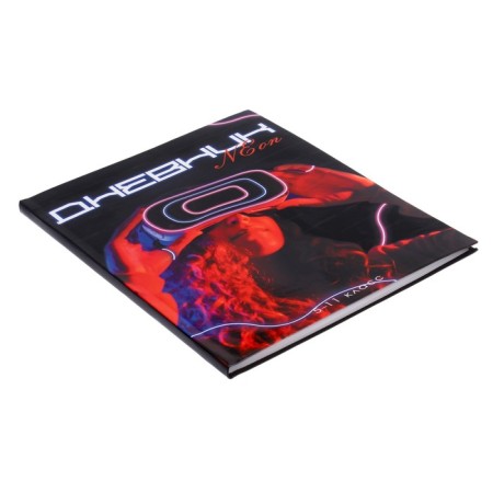 Diary for grades 5-11, "girl. Neon", integral (flexible) cover, matte lamination, selective varnish, 48 sheets-1