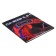 Diary for grades 5-11, "girl. Neon", integral (flexible) cover, matte lamination, selective varnish, 48 sheets