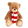 Soft toy "Mishutka in a scarf", Mix color