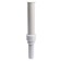 Adapter for confetti with a check valve