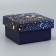 Folding box "Cosmos", 12 x 12 x 6.5 cm, New Year