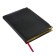 Diary of a low -up A5+, 136 sheets of Sidney Nebraska, solid cover, artificial leather, gold cut, golden corners, black