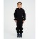 Children's costume with the basis (sweatshirt, pants) KAFTAN "Basic Line" R.38 (146-152), black