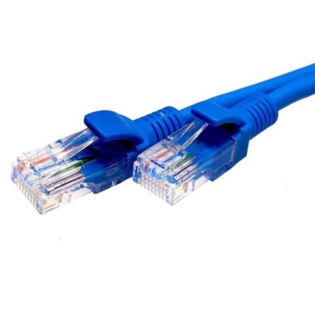 Suprlan 10-0149 UTP RJ-45 patch cord.-Vilka RJ-45 Kat. 5e 3m Blue LSZH 24AWG