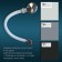 Quartz shell Uperwood Classic Quartz, 100 cm, gray matte, concrete