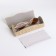 Magnet glass case, length 16 cm, beige color