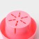 Potor Potion Potor Plutic Plastic, 450 ml, D = 12 cm, h = 10 cm, pink color
