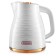 Electric kettle Brayer 1057br-Wh, plastic, 1.7 l, 2200 watts, auto shutdown, white