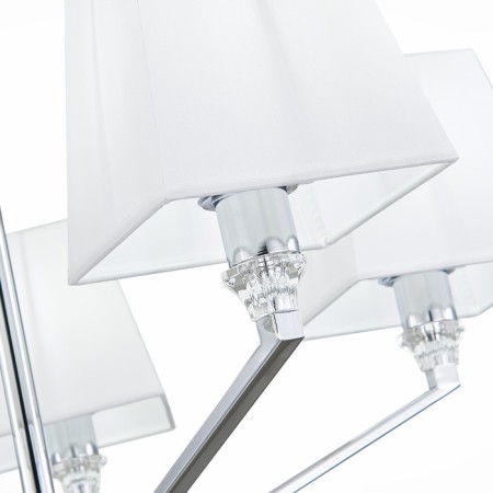 Ceiling EVOLUCE lamp. Sle107602-05. Grinda. 5x40 watts, E14, 60x60x44 cm, chromium color-8