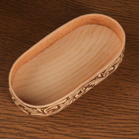 Set for spices "Moth" Sol-Peretz, 3Pr. Memorial 4.5x9cm, birch bark-8